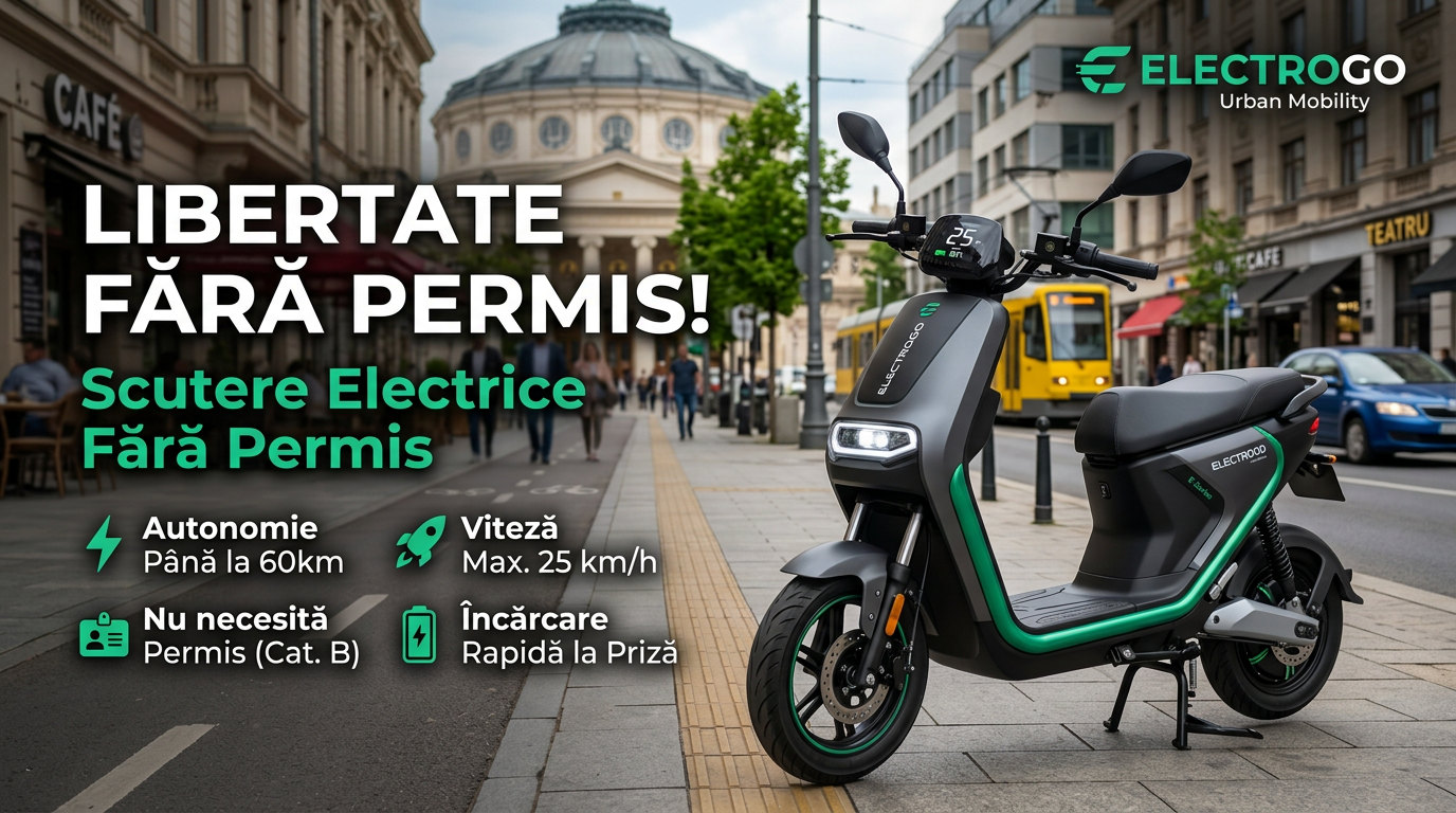 Scutere electrice fără permis 2026 – Cele mai bune modele