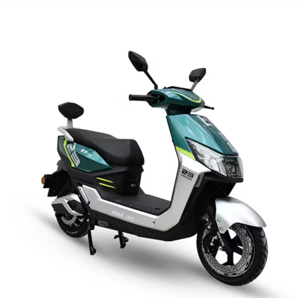 Scuter electric HS, fara permis, 2200 W, 72V20Ah, autonomie 60 km fără permis