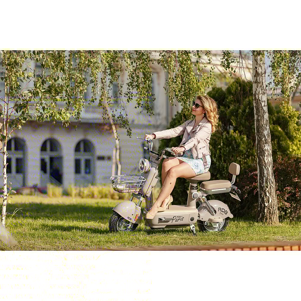 Scuter Electric RDB PARIS, 600W, fara permis, 48V 20Ah, 25km/h fără permis