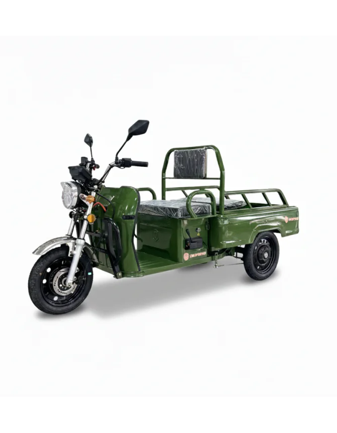 Triciclu electric AMR 100, 2000W, 60V20Ah, fara permis, autonomie 90 km fără permis