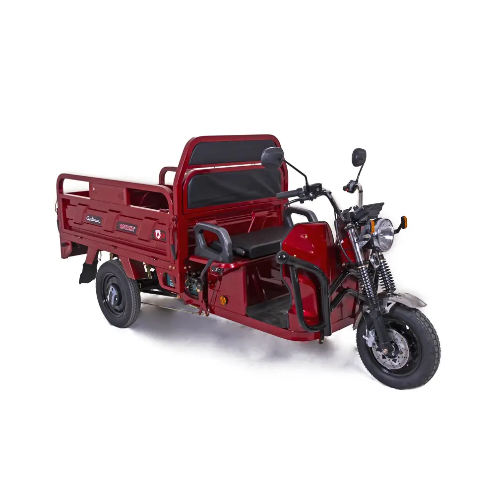 Triciclu Electric cu Remorca Rotakt Guliver 2000W 25 km/h Autonomie 68 km Baterie Plumb-acid 72V 58Ah Greutate maxima 617 kg, Fara permis fără permis