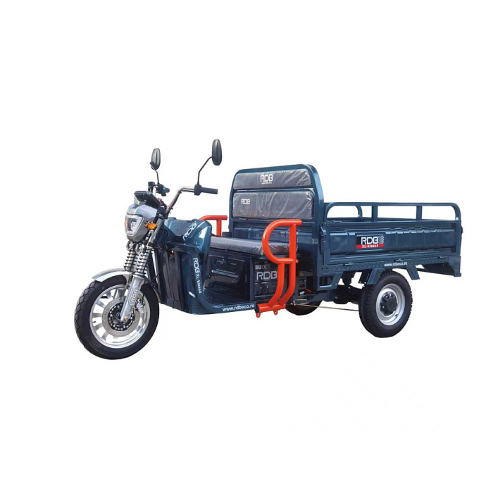 Triciclu electric fara permis Rdb XL-Klass4 1.5 m, 4000W, 72V 45Ah, 25km/h, autonomie 70 km fără permis