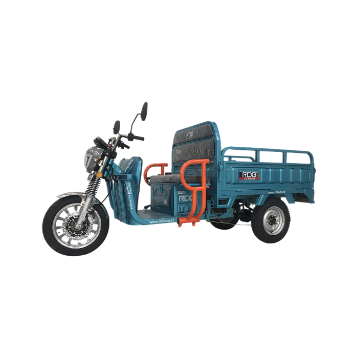Triciclu electric fara permis Rdb XL-Klass4 Grande, 4000W, 72V 45Ah, 25km/h, autonomie 70 km fără permis