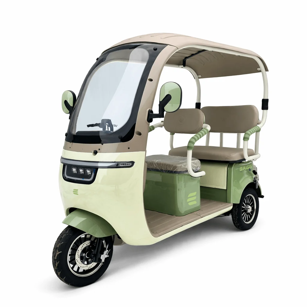 Tricicleta Electrica SAIGE XC, Motor 1800W, Autonomie 60-80 km, Viteza 25 km/h, Baterie 72V 20Ah, fara permis fără permis