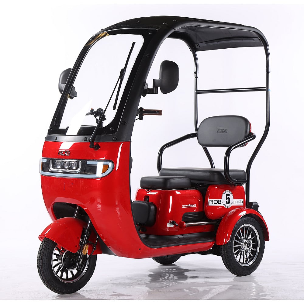 Triciclu Electric RDB Panda 5, 650W, 60V20Ah, Fără permis fără permis